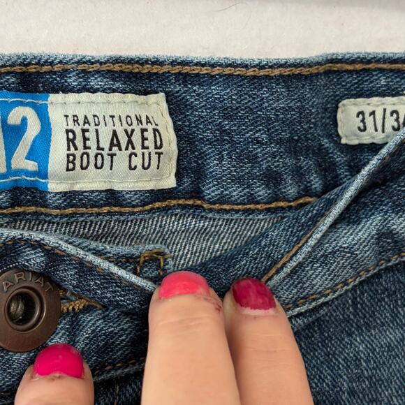 Ariat Traditional Relaxed Bootcut Jeans Mens 31x34 Brandon Legacy M2 - Picture 7 of 9